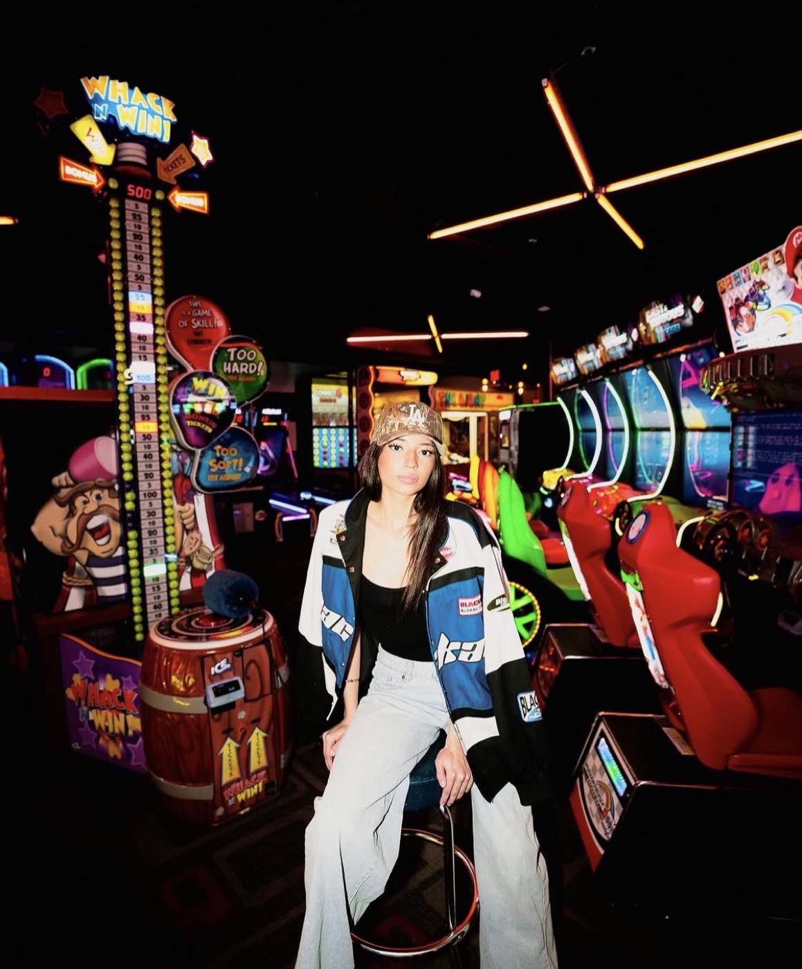 Arcade portrait