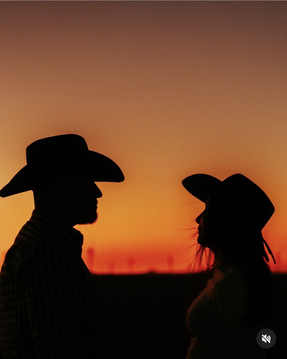 Couple at sunset