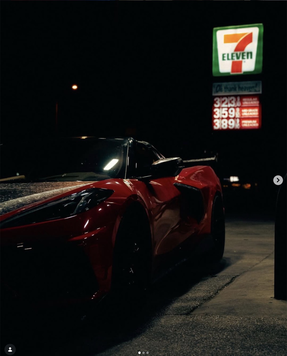 Car at night